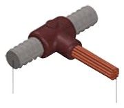Catalog page 37 cable-to-rebar welded connection illustrations