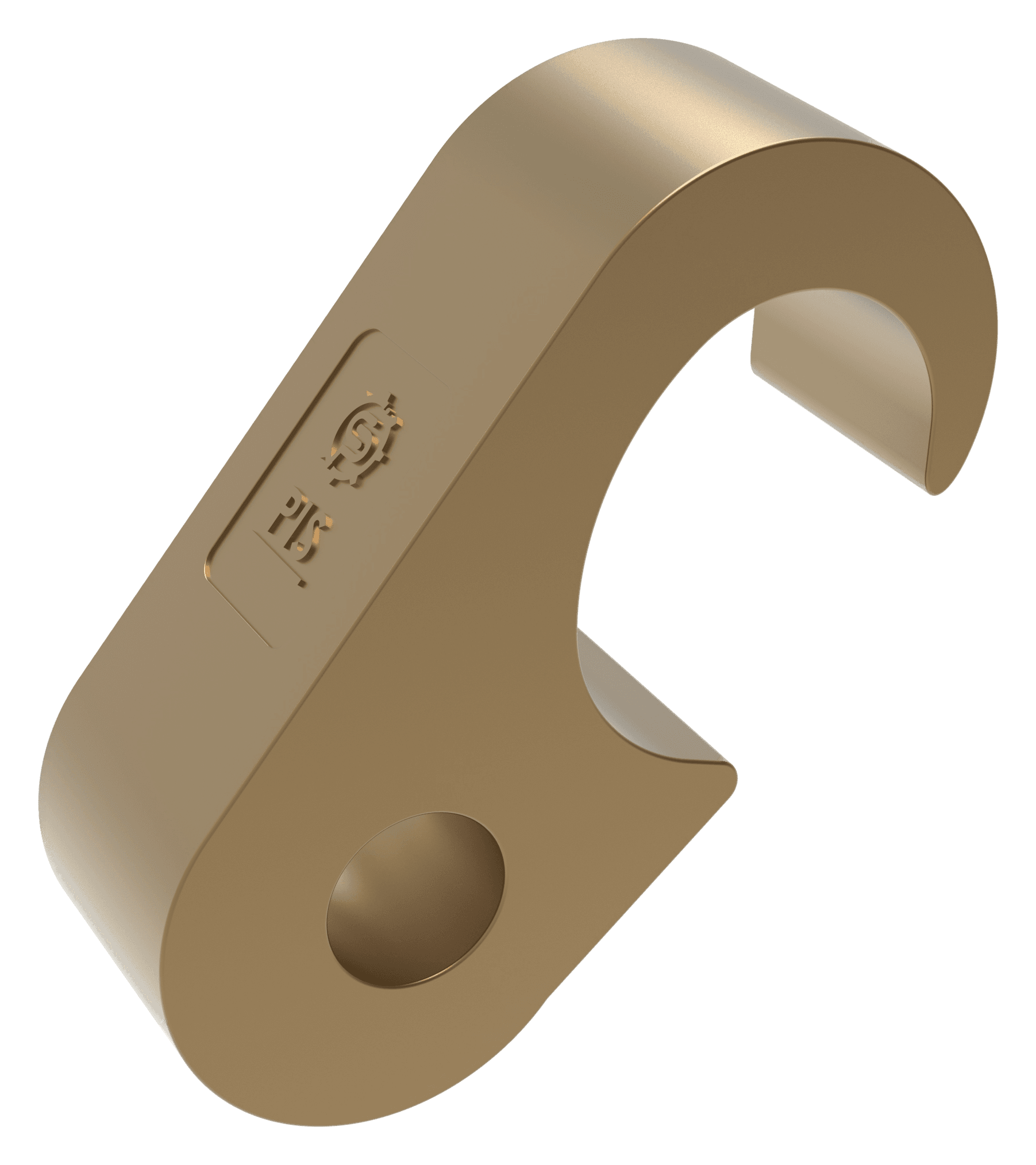 6- or 8-shaped compression connector