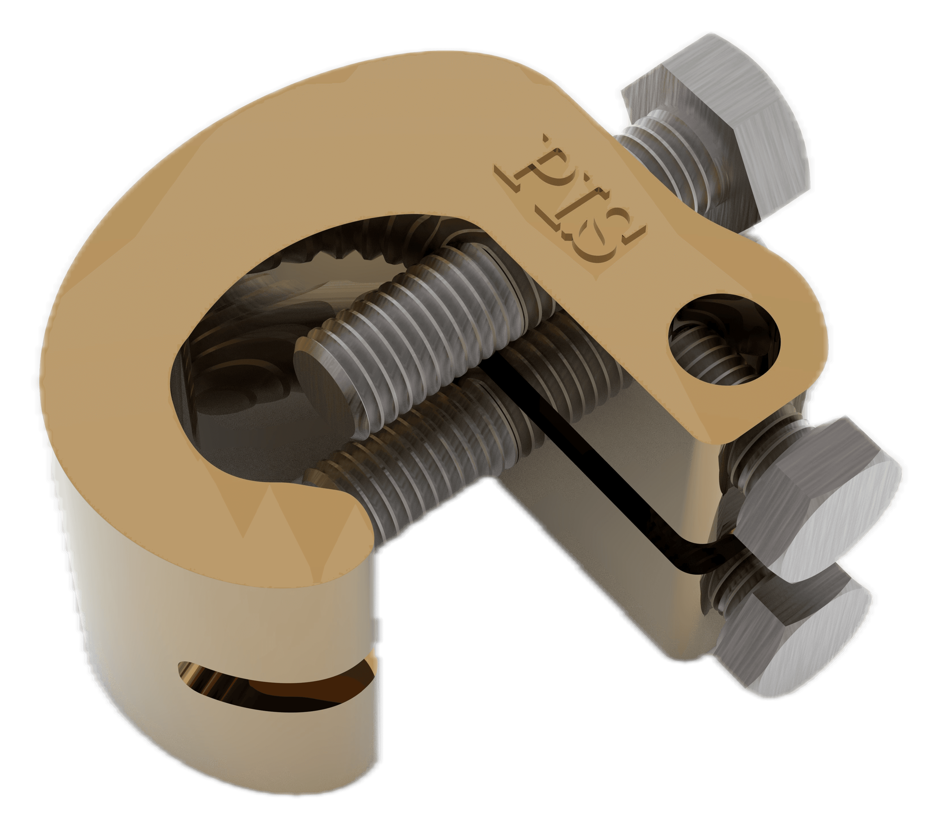 Bolted rod/cable connection, not an unbolted crimp