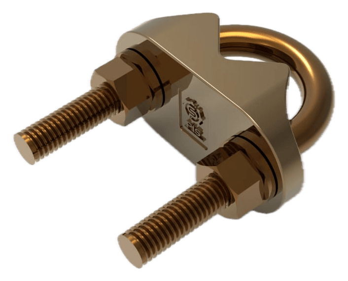 U Bolt Double Plate Rod Clamps