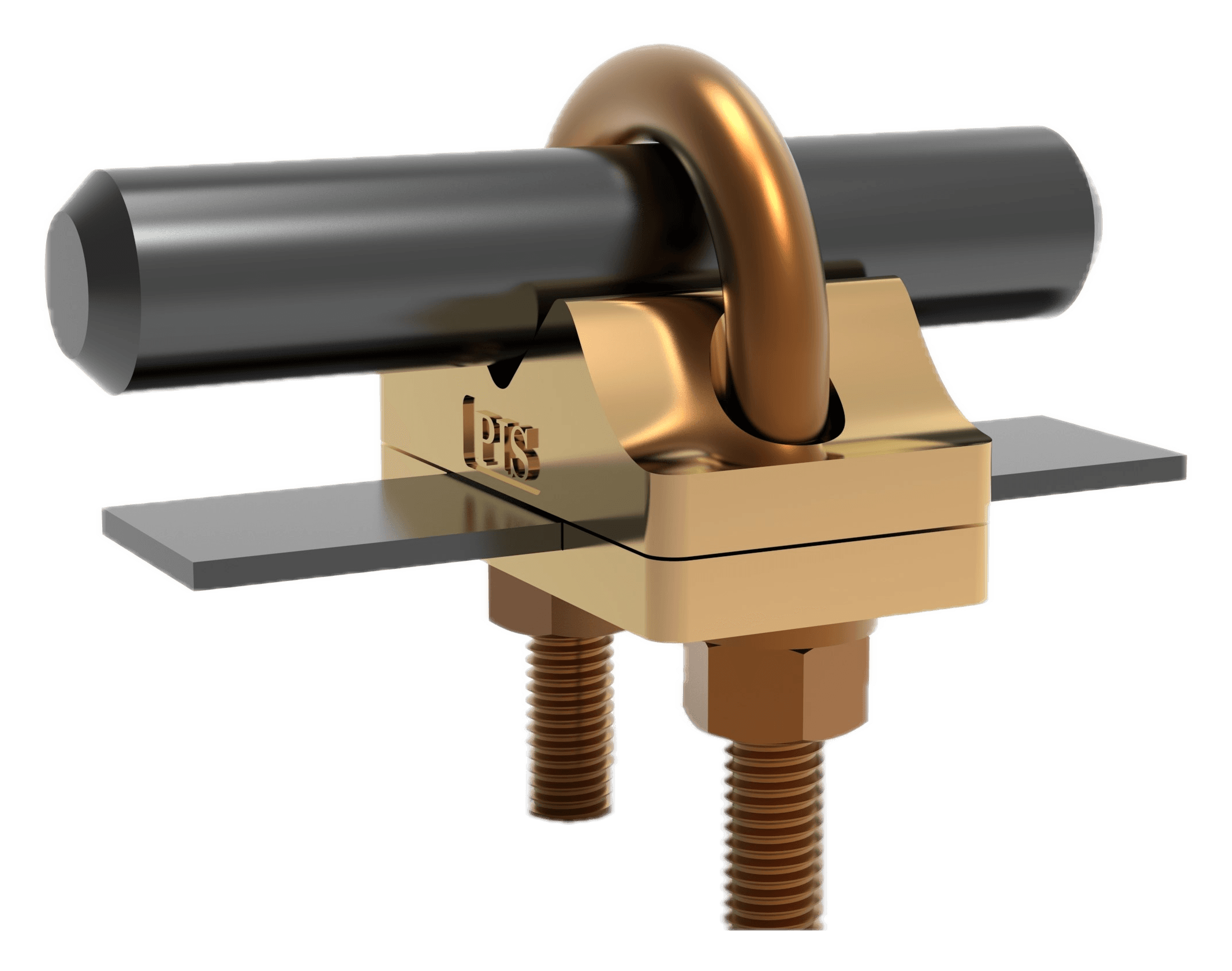 Type E single-plate U-bolt for horizontal tape