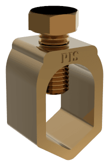 Type G hexagonal body with clamping screw