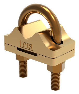 Type E single-plate U-bolt for horizontal tape