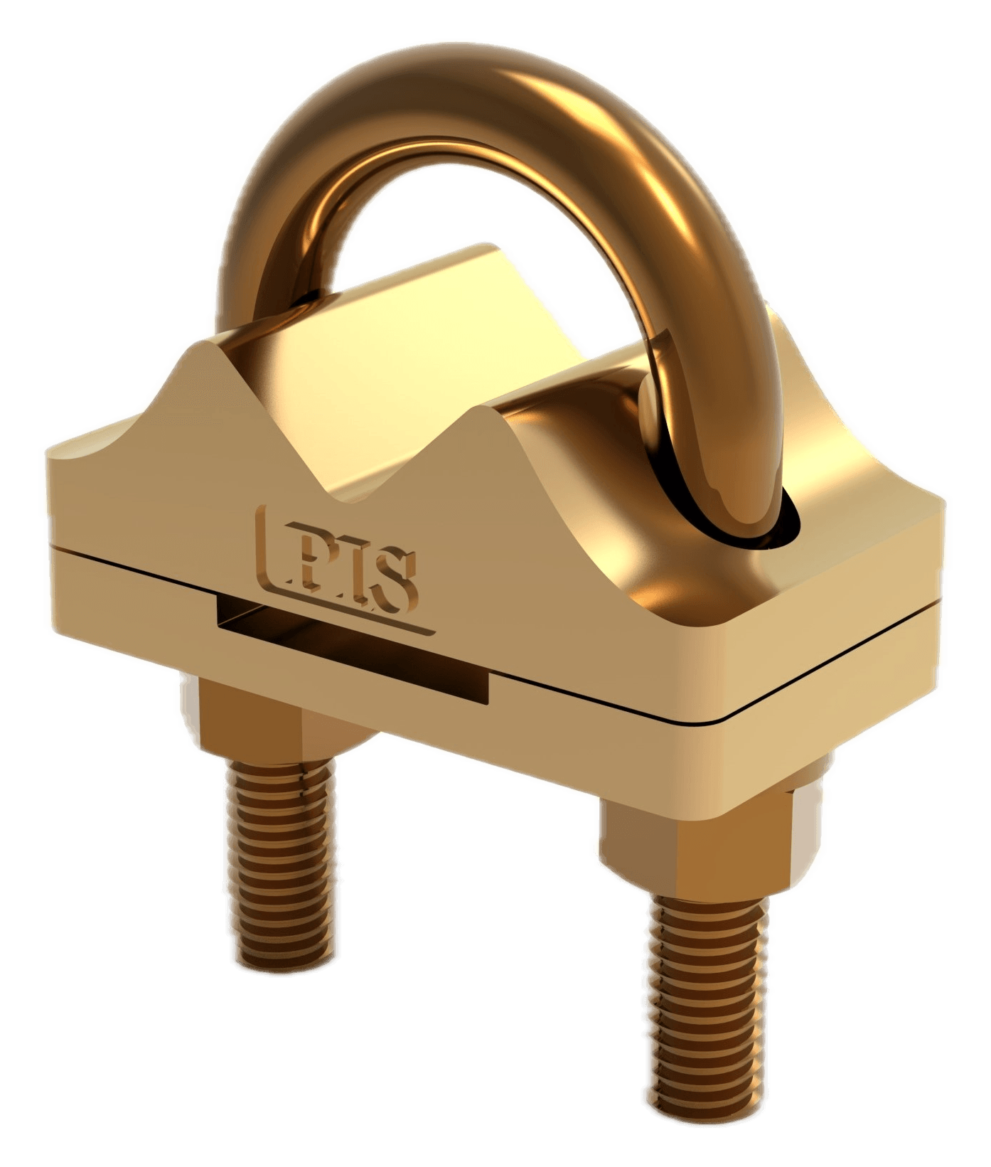 Type E single-plate U-bolt for horizontal tape
