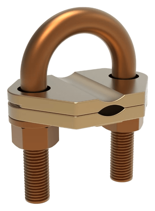 U Bolt Single Plate Rod Clamps